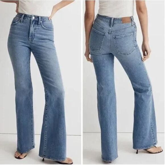 NEW Madewell The Perfect Vintage‎ Flare in Tarlow Wash, 24 - Picture 1 of 16